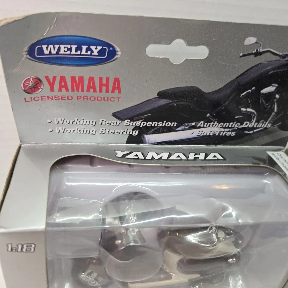 Welly Collection Yamaha No.12142‎ 1999 VINO YJ50R Motorcycle Die Cast Metal New